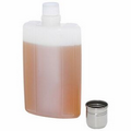 12oz Event Plastic Flask with Stainless Steel Cup